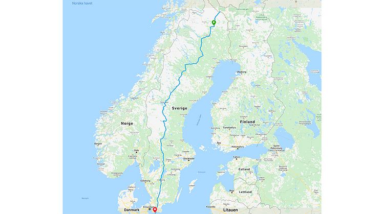 Nils van der Poels underbara resa genom Sverige - 205 mil på 82 timmar