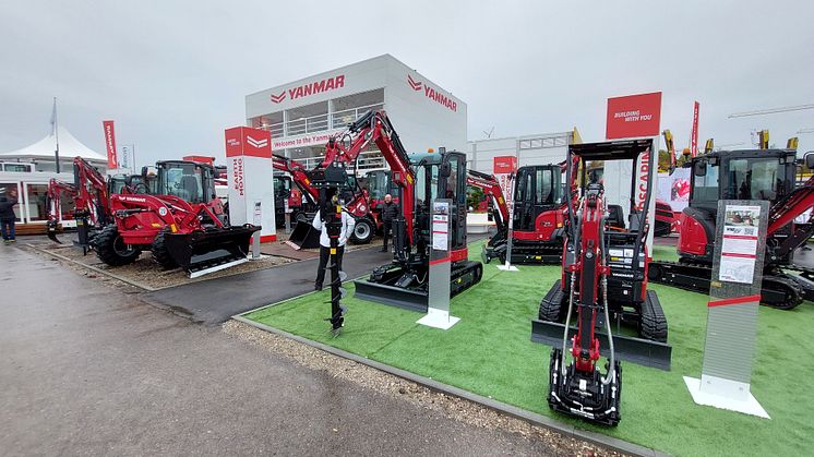Yanmar Compact Equipment is highlighting its zero emissions zone and business transformation at bauma 2022.