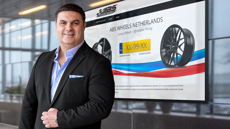 Andie Lahdo Vd på ABS Wheels presenterar stolt den nya sajten för Europeisk marknad