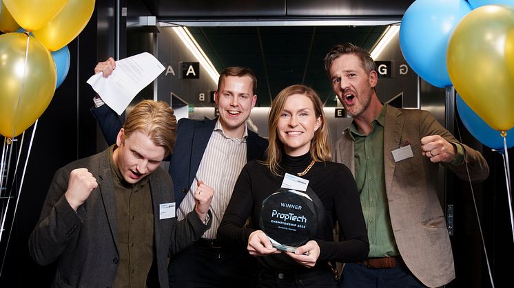 Sally R wins Proptech Championship and an innovation contract with Skanska.