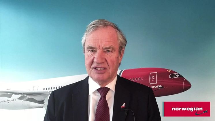 Bjørn Kjos om situationen gällande bolagets Boeing 737 MAX flygplan