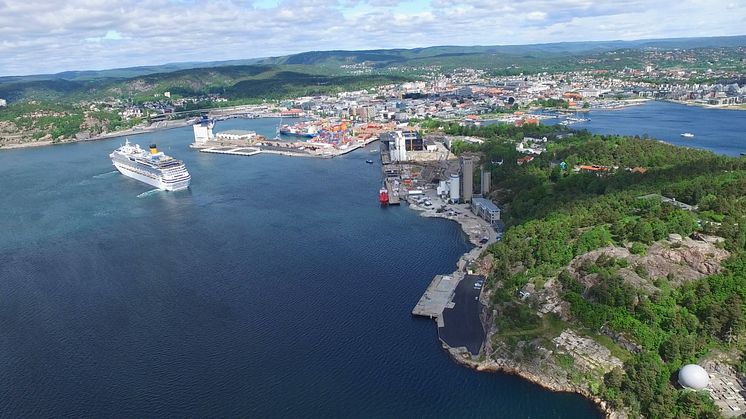 «Smart Control» heter den nye løsningen, og Kristiansand havn er blant de første i landet til å det teste ut.
