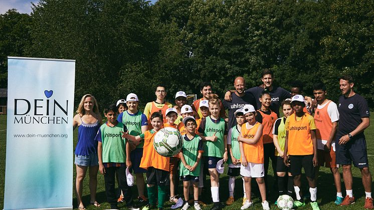 Fußballtag zusammen mit der Münchner Fußball Schule