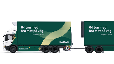 Axfoods inköps- och logistikbolag Dagab utökar sina livsmedelsleveranser med fler elfordon. 
