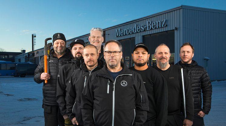 Den 1 februari blev Söderhamns Buss & Truck (SBT) auktoriserad verkstad för Mercedes-Benz last- och transportbilar.