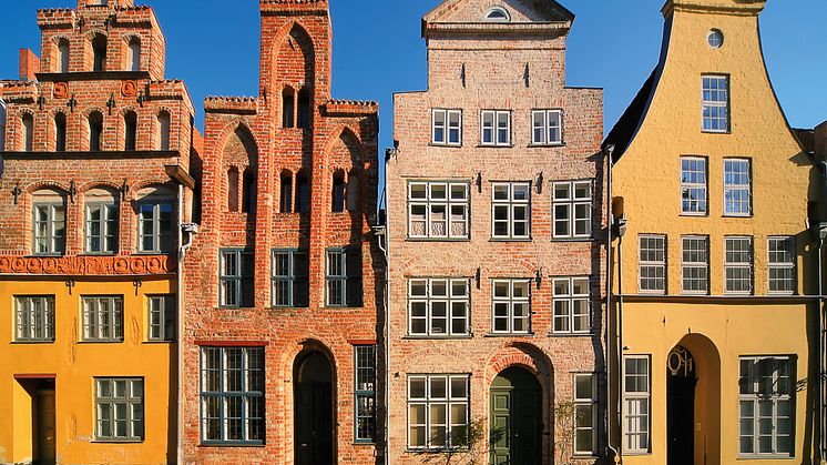 Lübecks købmænd byggede i Middelalderen gavlhuse for penge, de tjente på handel og søfart.