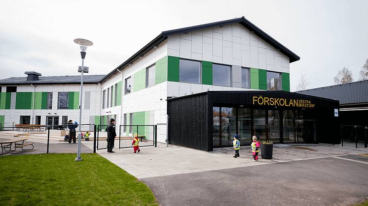 Passivhus och Svanenmärkning sätter Västra Bråstorps förskola i topp
