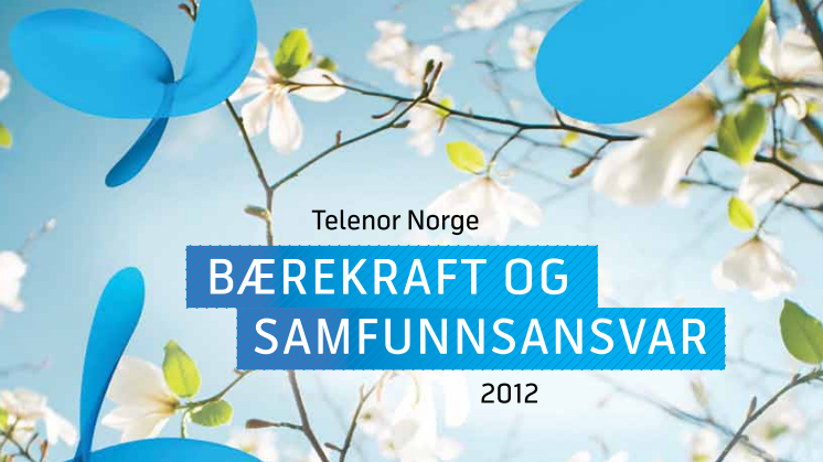 Telenor Norge - Bærekraft og samfunnsansvar 2012