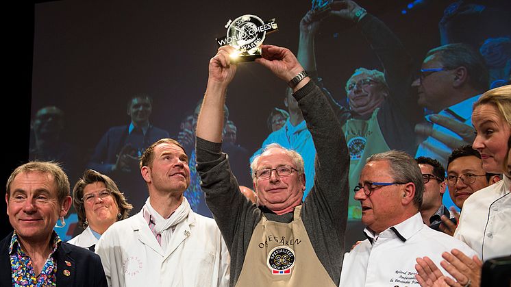 Jørn Hafslund at the 2018-19 World Cheese Awards. Photo: Marit Hommedal / NTB scanpix