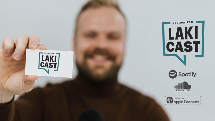 Visma Legal lanseeraa uuden LakiCast-podcastin