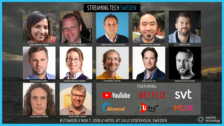Biljetter till årets upplaga av Streaming Tech Sweden släpps på måndag
