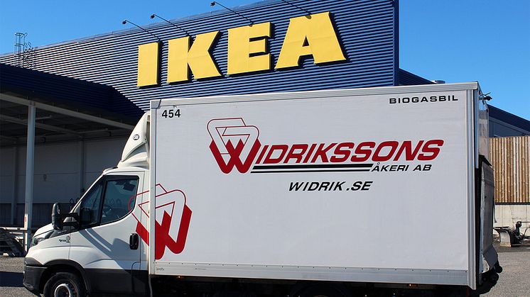 Widrikssons hanterar samtliga IKEAs e-handelsleveranser för södra Storstockholm från 2 april.