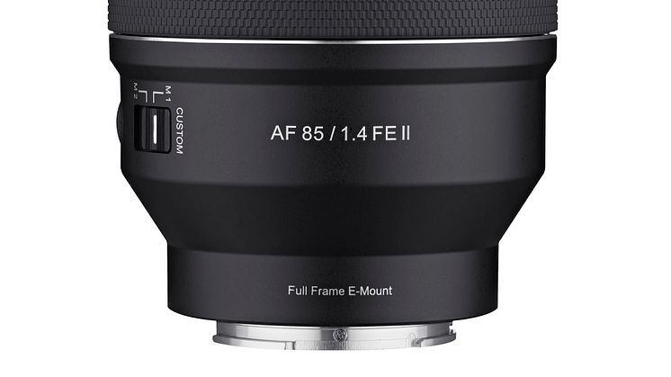 AF 85mm F1.4 FE II_Front_No Hood