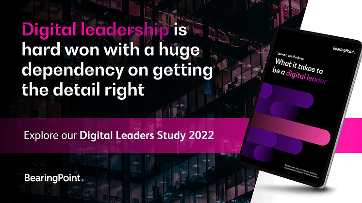 BearingPoint Digital Leaders Study 2022