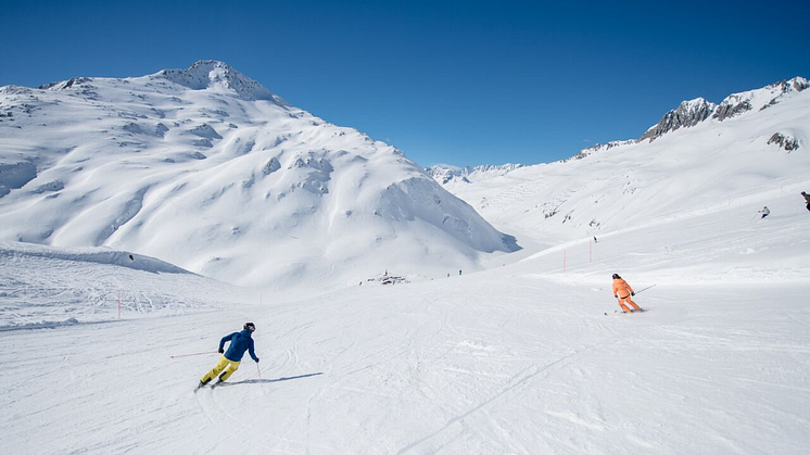 SkiArena Andermatt-Sedrun, Graubünden.