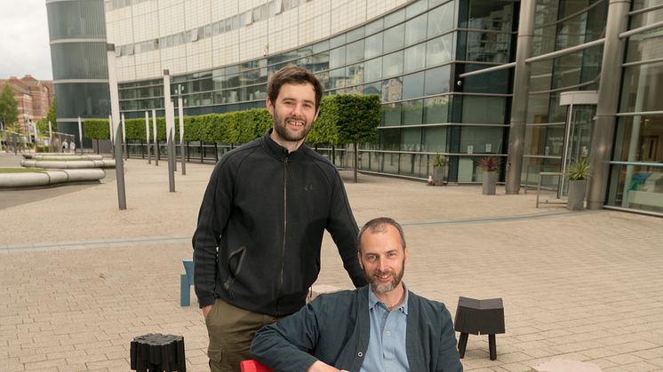 Senior Lecturers Philip Luscombe and Anthony Forsyth (seated)