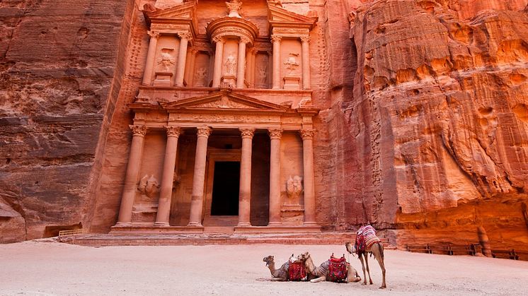 Unesco världsarvet Petra. Foto: Jordan Tourism Board 