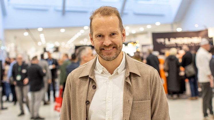 Henrik Johansson, CEO Easyfairs Nordic. Easyfairs Nordic announces the acquisition of the stand building business at Kistamässan