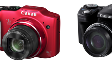 Kom nærmere med Canons nye  PowerShot SX500 IS og  PowerShot SX160 IS 
