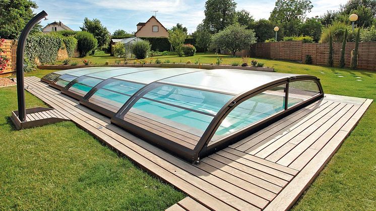 Poolüberdachung für Ihren Pool im Garten