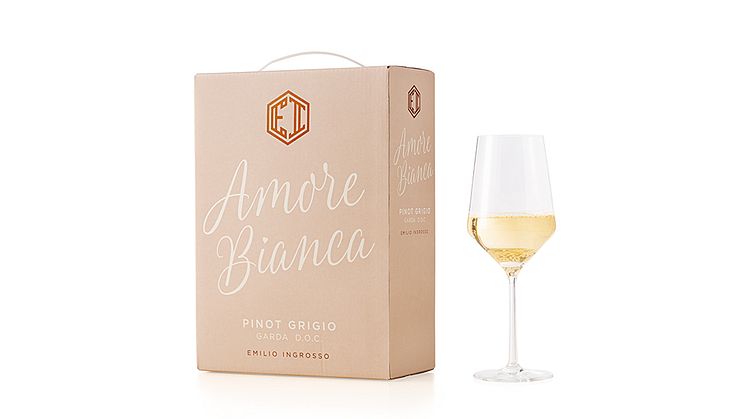 Krögarparet Åsa och Emilio Ingrosso lanserar – Amore Bianca Pinot Grigio