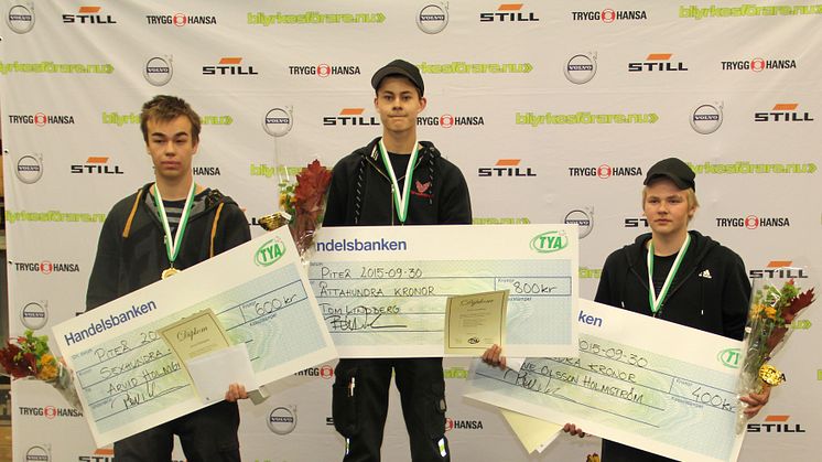 Vinnare från Kvaltävlingen till Yrkes-SM i Piteå