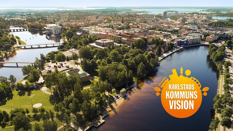 Ett bättre liv i solstaden är Karlstads kommuns nya vision.