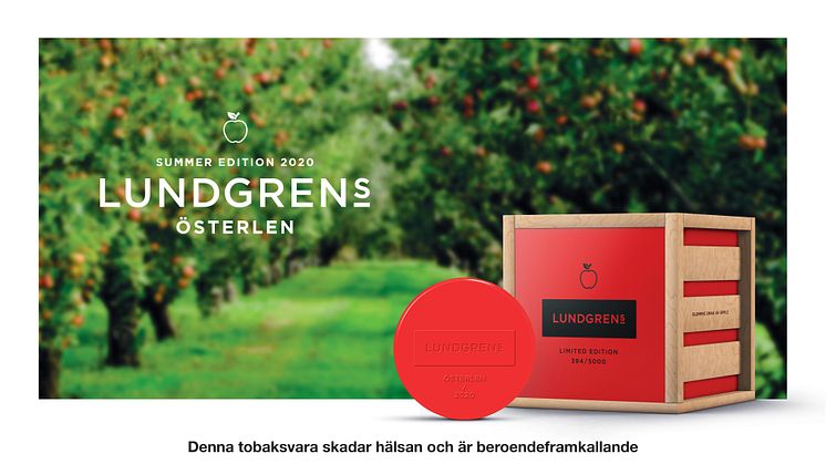 Sommarens Limited Edition-smak från Lundgrens är här – hämtar inspiration från Österlens äppelodlingar