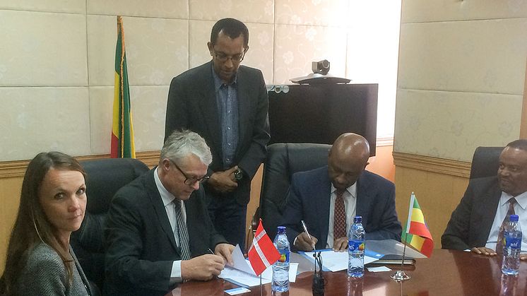 The Danish Energy Agency and The Government of Ethiopia sign the Implementing Partnership Arrangement