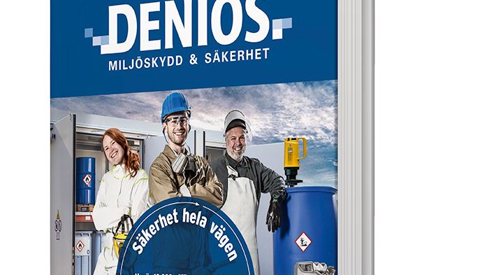 DENIOS katalog innehåller de senaste miljösmarta produkterna.