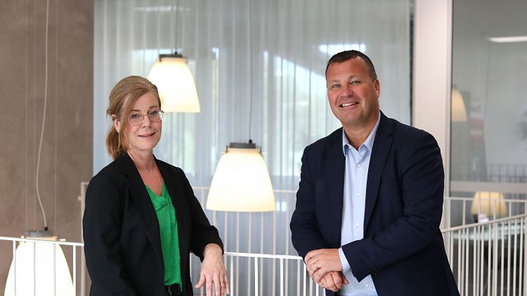 Charlotte Gullberg, marknadschef och Torbjörn Seger, VD ger sin bild av e-handelns roll för Würth Svenska AB