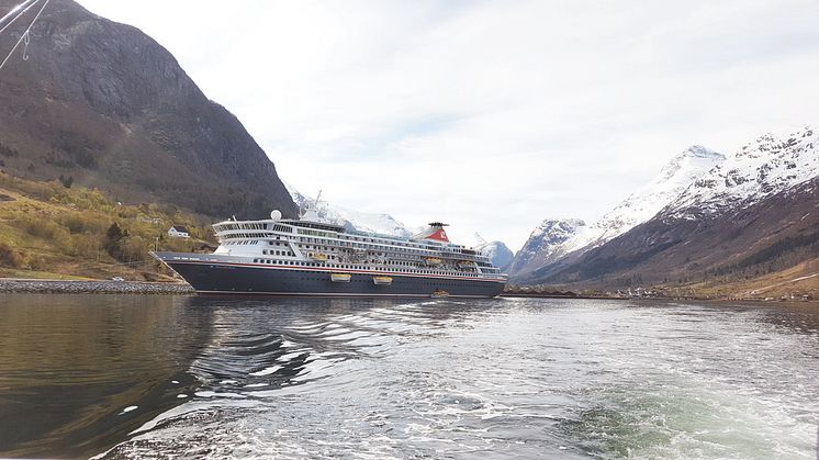 Fred. Olsen Cruise Lines’ flagship 'Balmoral' commences second cruise season from Newcastle 