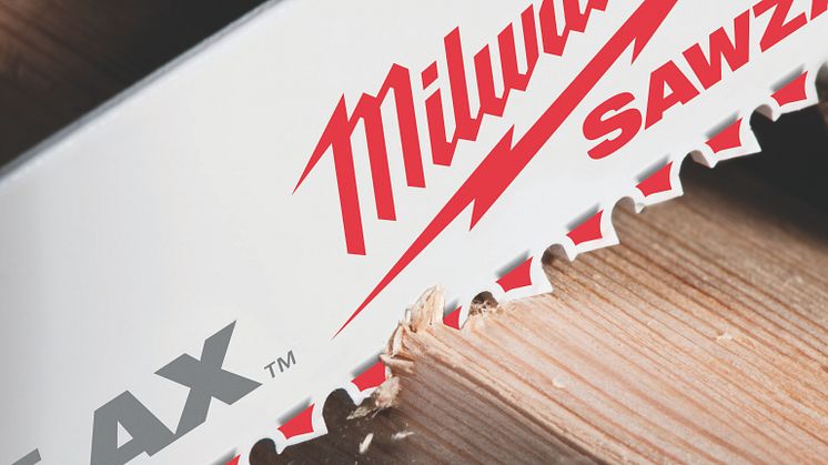 Det bästa har blivit ännu bättre: Milwaukee lanserar tigersågsblad för rivning med ny innovativ design! 