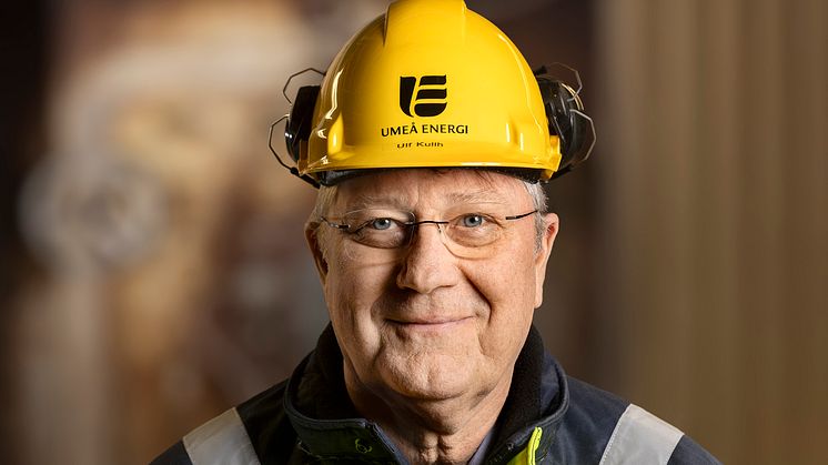 Ulf Kullh har arbetat på Umeå Energi sedan 1986 och har både varit med om, och lett, flera banbrytande satsningar de senaste decennierna. Nu blickar han framåt mot ytterligare framsteg.