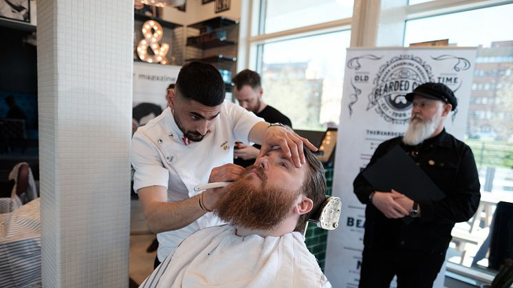Södra Sveriges bästa barberare - Antonino Ratto från The Barber i Malmö.