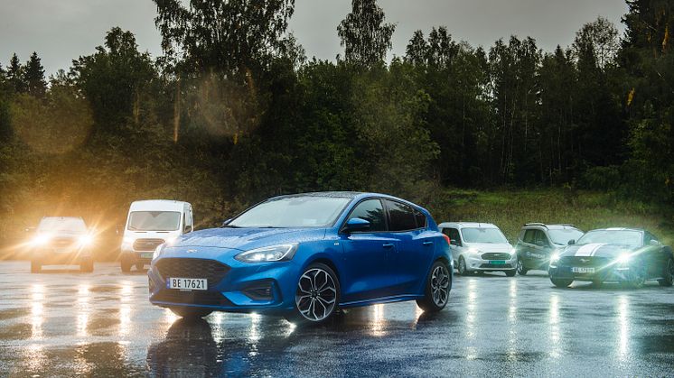 Nye Ford Focus 2018 Norge 