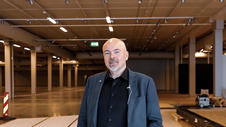 Bodø Storsenter: Administrerende direktør i M Nordvik, Chriss Marken. Foto: Nordvik Gruppen AS / Drone Nord AS.