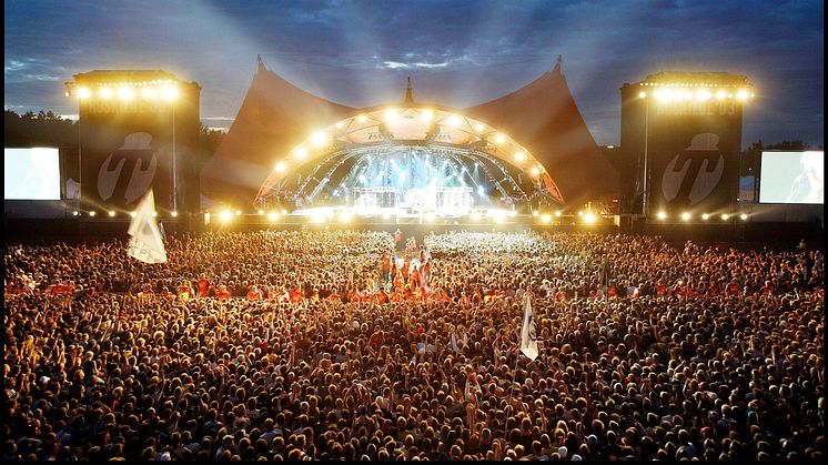 Publikum er hovednavnet i RAGNAROCKs nye særudstilling 'Smattens Magi - 50 års aftryk af Roskilde Festival'. Foto: Roskilde Festival