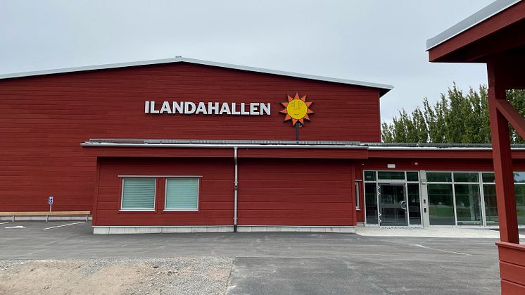 Pressinbjudan- Vi inviger den nya idrottshallen på Ilanda