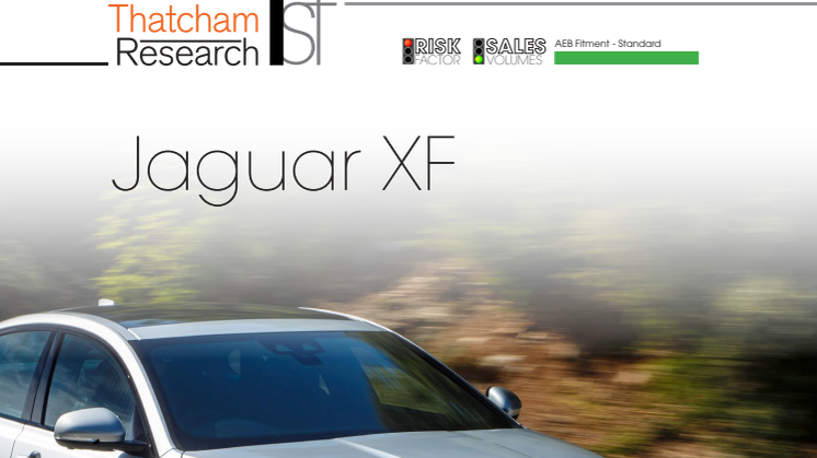 Thatcham 1st : Jaguar XF