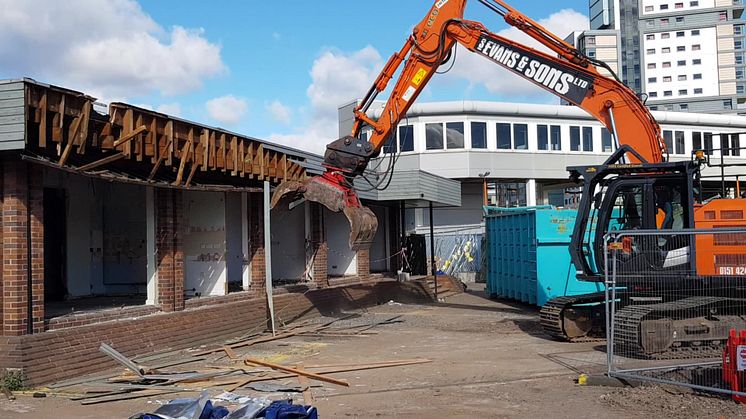 Wolverhampton station demolition begins