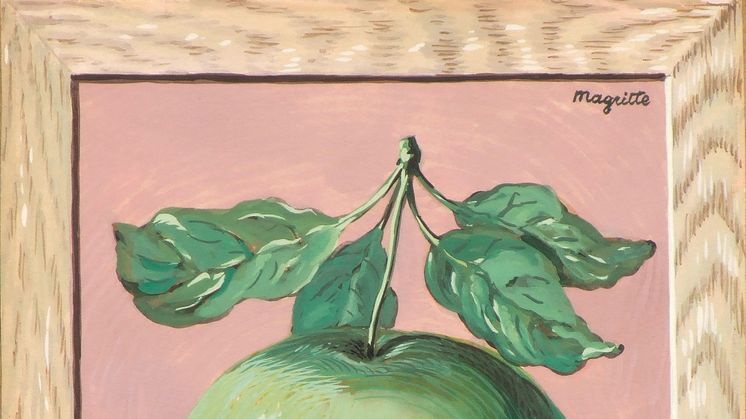 René Magritte, (Ceci n'est pas une pomme) © Bildupphovsrätt, Stockholm 2022