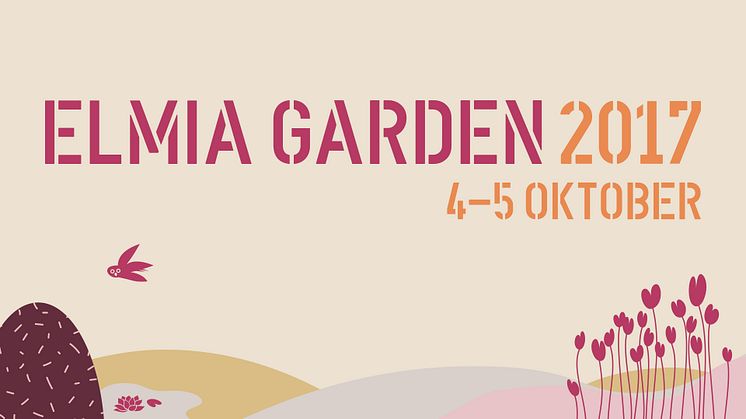 Pressinbjudan: Trädgårdstrender och tekniska framtidsspaningar på årets Elmia Garden