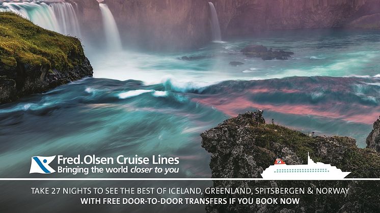 ‘Exploring the Fjords of the Arctic’ with Fred. Olsen Cruise Lines in 2017 