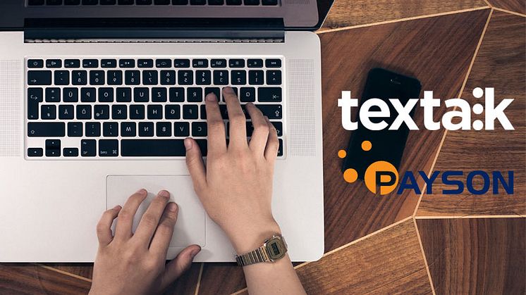Textalk ger sina kunder möjlighet att ta betalt med PaysonCheckout 2.0