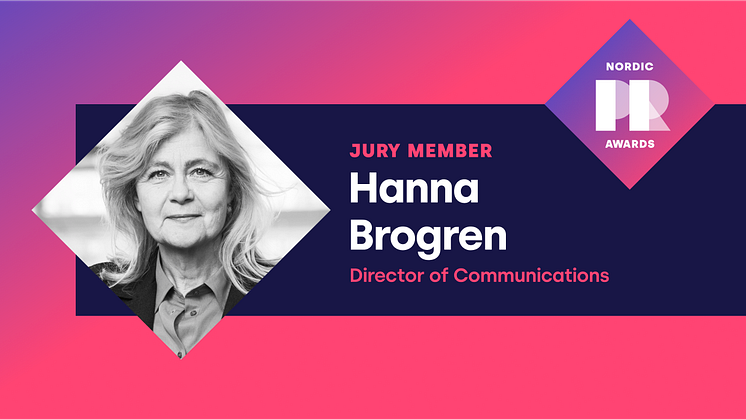 PR Award: jurymedlem Hanna Brogren om nyfikenhet, ledarskap och mod