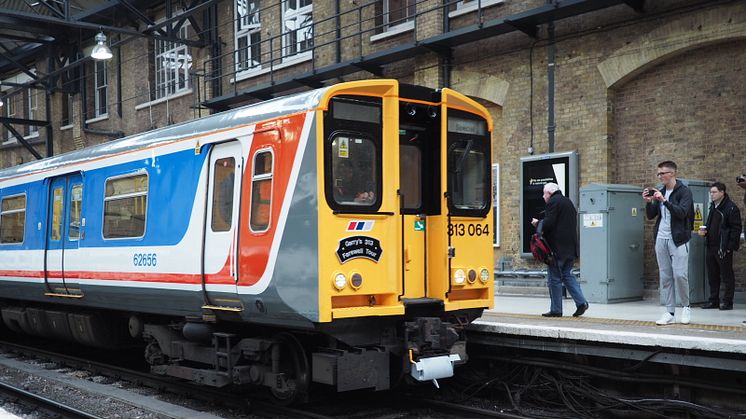 Class 313 at King's Cross