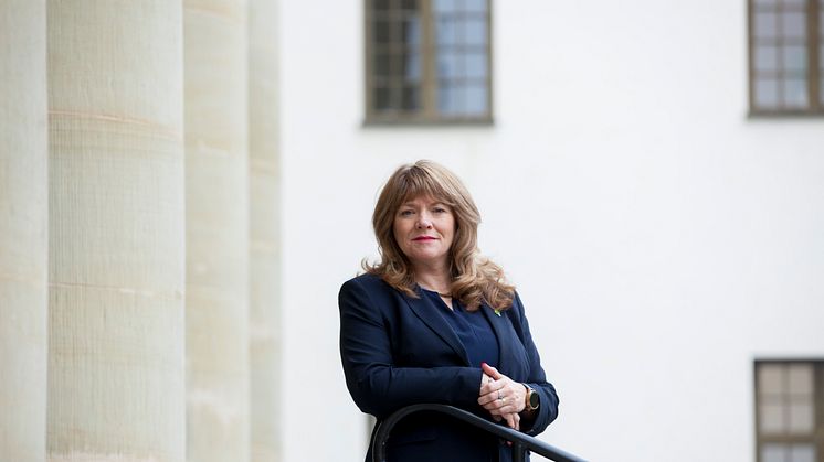 Susanne Nordling (MP), oppositionslandstingsråd i Stockholms läns landsting. Fotograf: Fredrik Hjerling