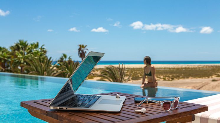 Det perfekta klimatet på Kanarieöarna ska locka fler digitala nomader att uppleva workcation på Kanarieöarna.