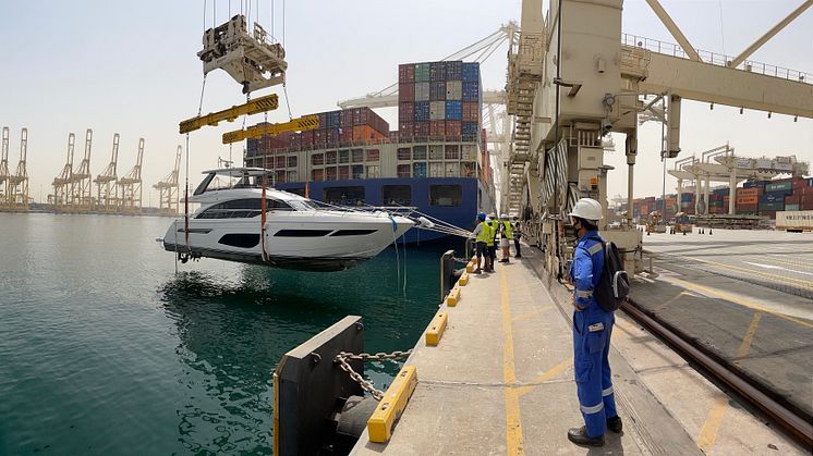 Current pressures on global freight transportation is also impacting yacht movements